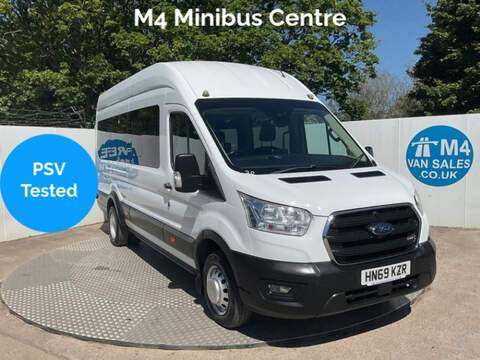 Ford Transit, 2.0 460 EcoBlue Leader Minibus Diesel Manual RWD L4 H3 Euro 6 (s/s) (17 Seat, DRW) (130 ps)