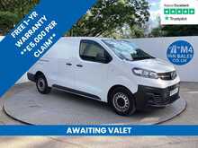 Vauxhall Vivaro Turbo D 2900 Prime LWB L/R A/C Euro 6 