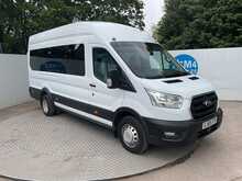 Ford Transit 460 EcoBlue Trend No Tacho 17 Seater 