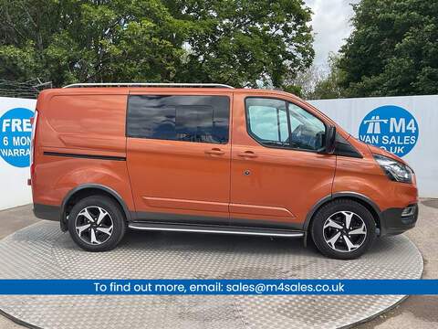 Ford Transit Custom, 320 EcoBlue Active SWB Crewcab L/R Euro 6