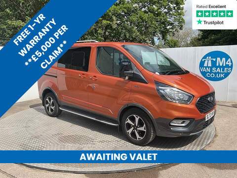Ford Transit Custom, 320 EcoBlue Active SWB Crewcab L/R Euro 6