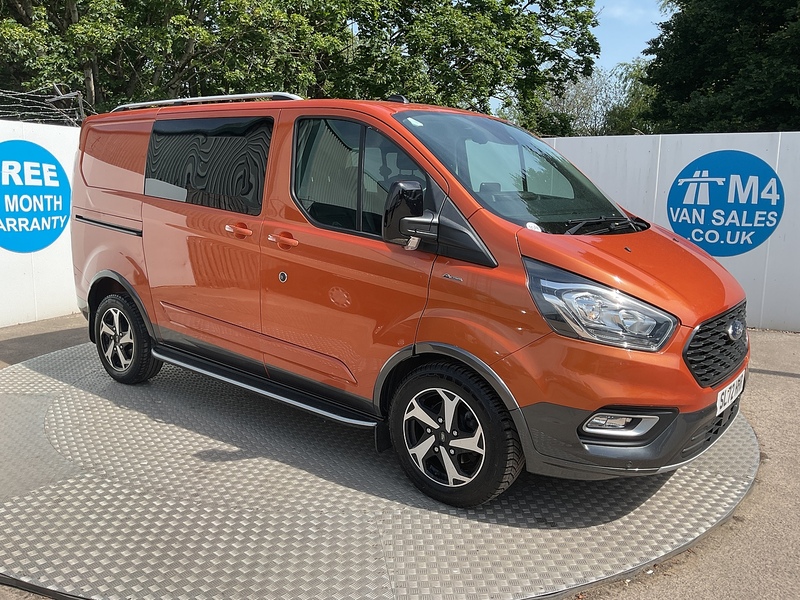 Ford 320 EcoBlue Active SWB Crewcab L/R Euro 6