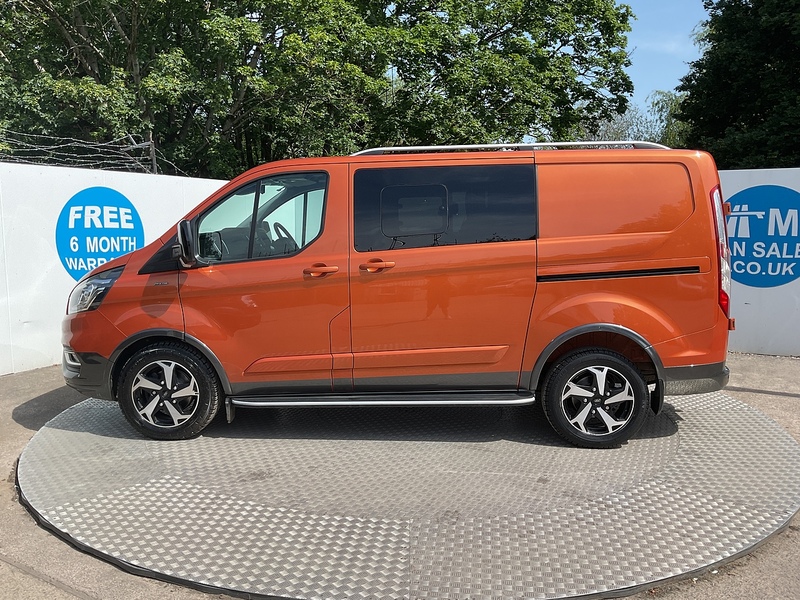 Ford 320 EcoBlue Active SWB Crewcab L/R Euro 6