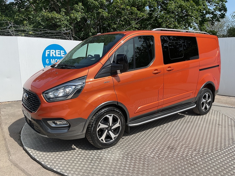 Ford 320 EcoBlue Active SWB Crewcab L/R Euro 6