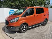 Ford Transit Custom 320 EcoBlue Active SWB Crewcab L/R Euro 6 