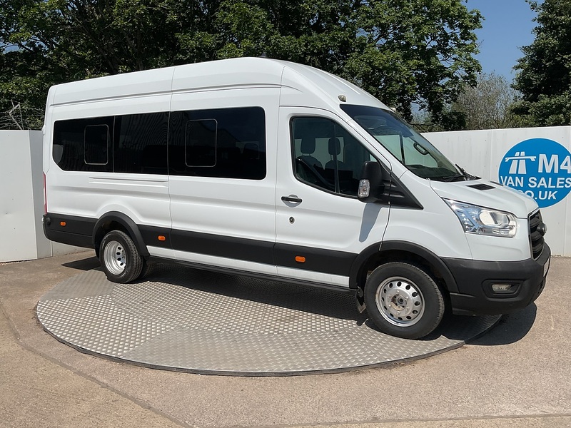 Ford 2.0 460 EcoBlue Leader Minibus Double Cab 5dr Diesel Manual RWD L4 H3 Euro 6 (s/s) (17 Seat, DRW) (130 ps)