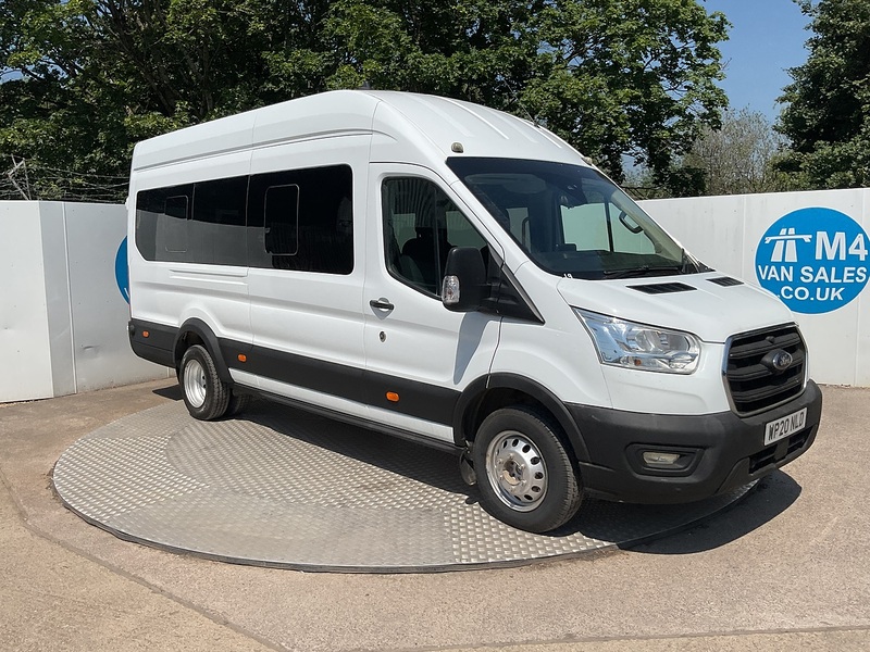 Ford 2.0 460 EcoBlue Leader Minibus Double Cab 5dr Diesel Manual RWD L4 H3 Euro 6 (s/s) (17 Seat, DRW) (130 ps)