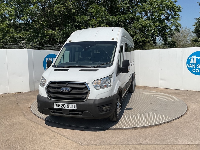 Ford 2.0 460 EcoBlue Leader Minibus Double Cab 5dr Diesel Manual RWD L4 H3 Euro 6 (s/s) (17 Seat, DRW) (130 ps)