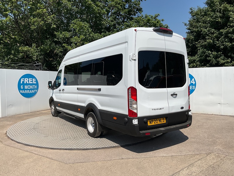 Ford 2.0 460 EcoBlue Leader Minibus Double Cab 5dr Diesel Manual RWD L4 H3 Euro 6 (s/s) (17 Seat, DRW) (130 ps)