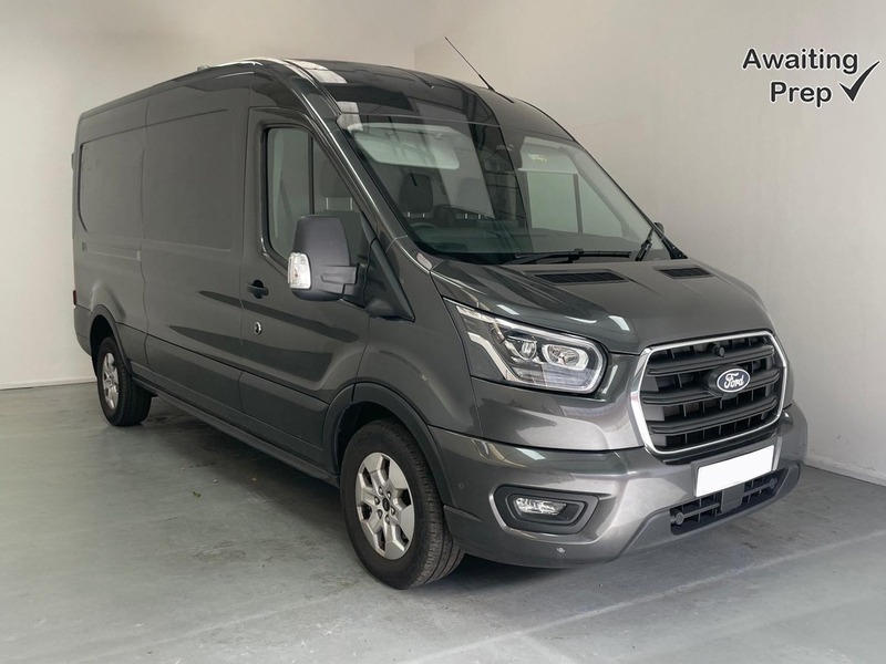 Grey 2024 Ford Transit Van Front-wheel drive Automatic