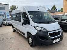Peugeot Boxer 2.2 BlueHDi 335 Professional 14 Seat Minibus Diesel Manual L3 H2 Euro 6 (s/s) (140 ps) 