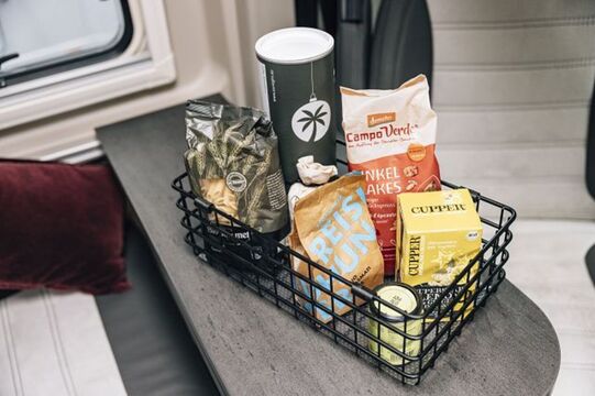 Sunlight Basket for kitchen pull-out / Camper Van