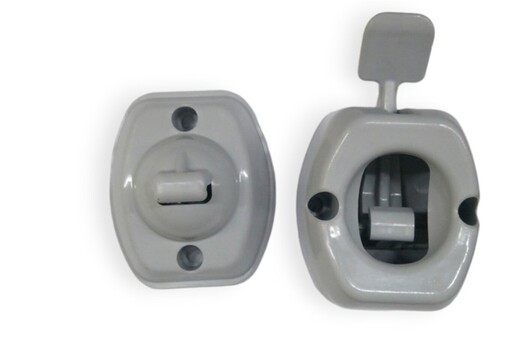 Lever Release Door Retainer Grey