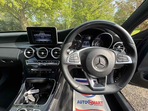 Mercedes-Benz C Class 2.0 C200 AMG Line (Premium) G-Tronic+ Euro 6 (s/s) 5dr - U10002755