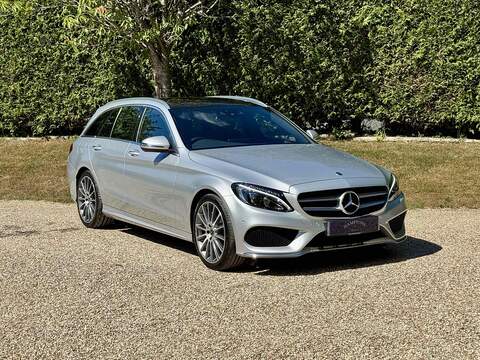 Mercedes-Benz C Class C Class 2.0 C200 AMG Line (Premium Plus) G-Tronic+ Euro 6 (s/s) 5dr - U10002940