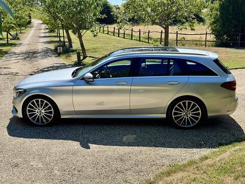 Mercedes-Benz C Class C Class 2.0 C200 AMG Line (Premium Plus) G-Tronic+ Euro 6 (s/s) 5dr - U10002940