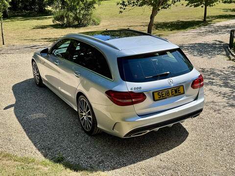 Mercedes-Benz C Class C Class 2.0 C200 AMG Line (Premium Plus) G-Tronic+ Euro 6 (s/s) 5dr - U10002940