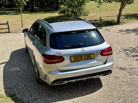 Mercedes-Benz C Class C Class 2.0 C200 AMG Line (Premium Plus) G-Tronic+ Euro 6 (s/s) 5dr - U10002940