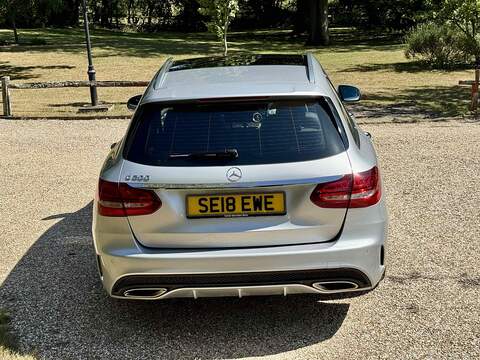Mercedes-Benz C Class C Class 2.0 C200 AMG Line (Premium Plus) G-Tronic+ Euro 6 (s/s) 5dr - U10002940