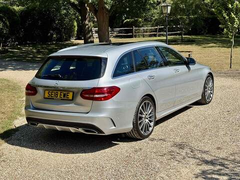 Mercedes-Benz C Class C Class 2.0 C200 AMG Line (Premium Plus) G-Tronic+ Euro 6 (s/s) 5dr - U10002940