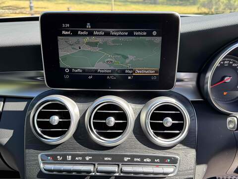 Mercedes-Benz C Class C Class 2.0 C200 AMG Line (Premium Plus) G-Tronic+ Euro 6 (s/s) 5dr - U10002940