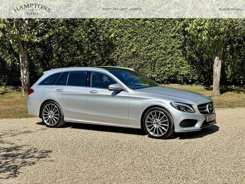 Mercedes-Benz C Class C Class 2.0 C200 AMG Line (Premium Plus) G-Tronic+ Euro 6 (s/s) 5dr - U10002940
