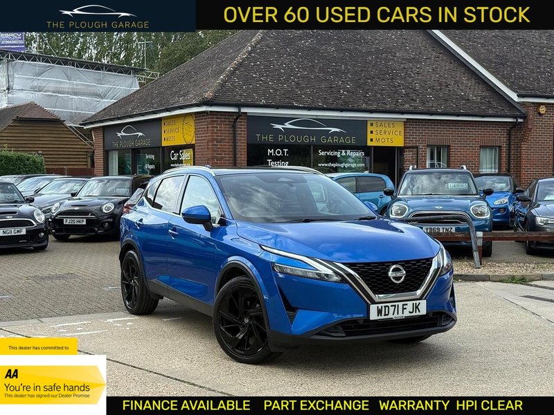 Nissan Qashqai 1.3 DIG-T MHEV Tekna+ SUV 5dr Petrol Hybrid Manual Euro 6 (s/s) (158 ps) - U10003125
