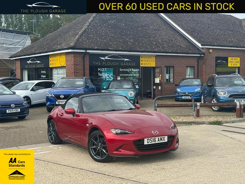 Mazda MX-5 2.0 SKYACTIV-G Sport Nav Convertible 2dr Petrol Manual Euro 6 (160 ps) - U10003127