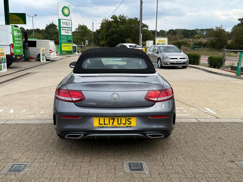 Mercedes-Benz C Class 2.1 C220d AMG Line Cabriolet 2dr Diesel G-Tronic+ Euro 6 (s/s) (170 ps) - U10003178