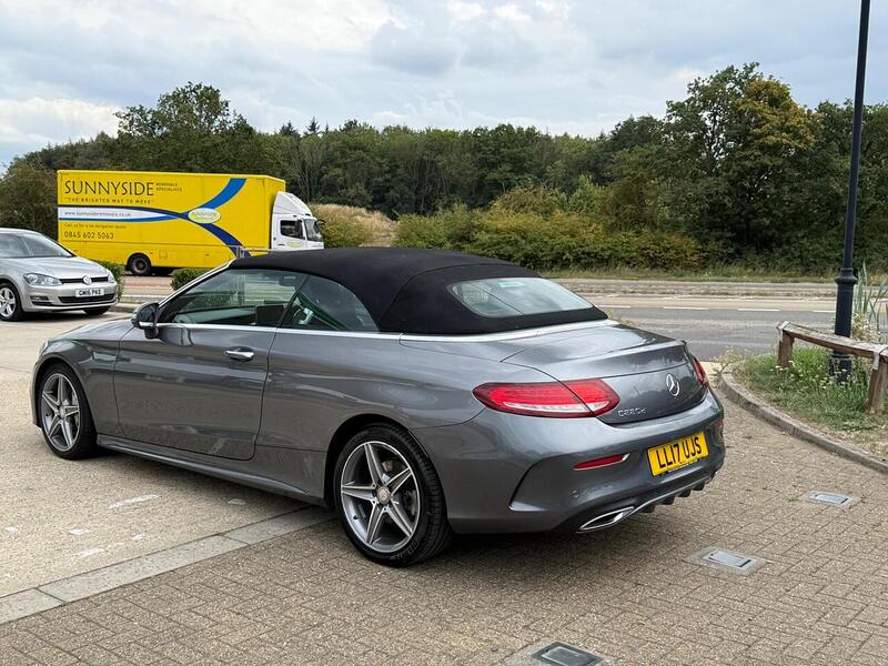Mercedes-Benz C Class 2.1 C220d AMG Line Cabriolet 2dr Diesel G-Tronic+ Euro 6 (s/s) (170 ps) - U10003178