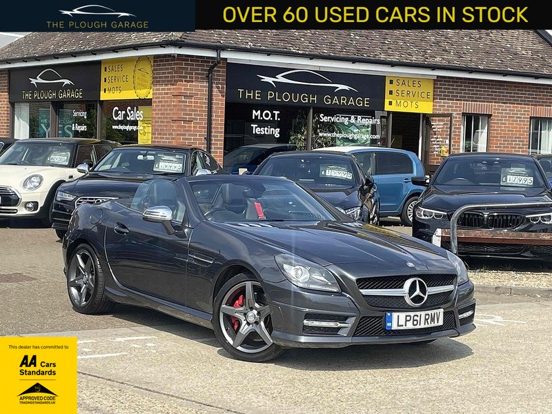 Mercedes-Benz SLK 1.8 SLK200 BlueEfficiency AMG Sport Convertible 2dr Petrol G-Tronic+ Euro 5 (s/s) (184 ps) - U10003179