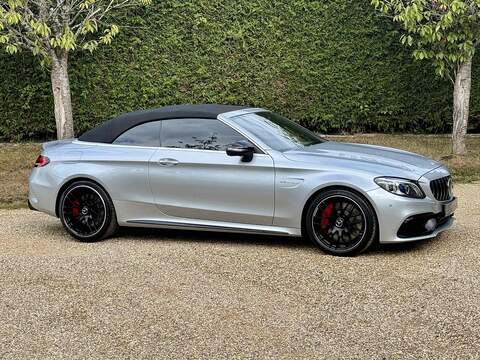 Mercedes-Benz C Class 4.0 C63 V8 BiTurbo AMG S Night Edition (Premium Plus) Cabriolet 2dr Petrol SpdS MCT Euro 6 (s/s) - U10003203