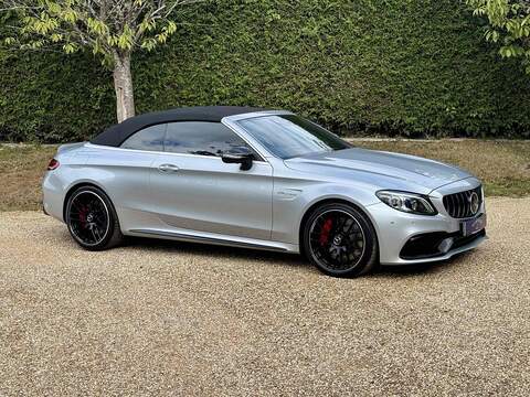 Mercedes-Benz C Class 4.0 C63 V8 BiTurbo AMG S Night Edition (Premium Plus) Cabriolet 2dr Petrol SpdS MCT Euro 6 (s/s) - U10003203