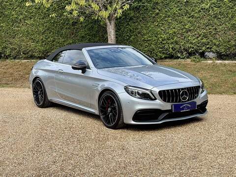 Mercedes-Benz C Class 4.0 C63 V8 BiTurbo AMG S Night Edition (Premium Plus) Cabriolet 2dr Petrol SpdS MCT Euro 6 (s/s) - U10003203