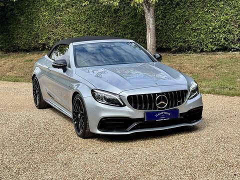 Mercedes-Benz C Class 4.0 C63 V8 BiTurbo AMG S Night Edition (Premium Plus) Cabriolet 2dr Petrol SpdS MCT Euro 6 (s/s) - U10003203