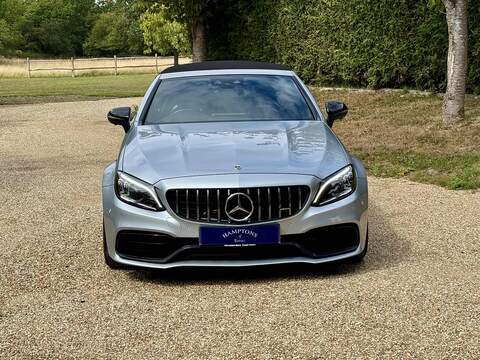 Mercedes-Benz C Class 4.0 C63 V8 BiTurbo AMG S Night Edition (Premium Plus) Cabriolet 2dr Petrol SpdS MCT Euro 6 (s/s) - U10003203