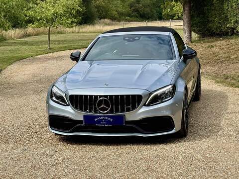 Mercedes-Benz C Class 4.0 C63 V8 BiTurbo AMG S Night Edition (Premium Plus) Cabriolet 2dr Petrol SpdS MCT Euro 6 (s/s) - U10003203
