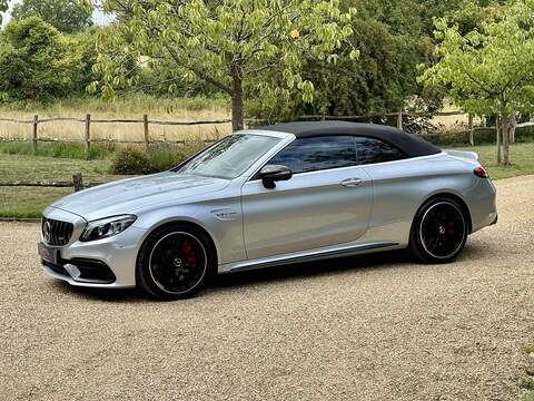 Mercedes-Benz C Class 4.0 C63 V8 BiTurbo AMG S Night Edition (Premium Plus) Cabriolet 2dr Petrol SpdS MCT Euro 6 (s/s) - U10003203