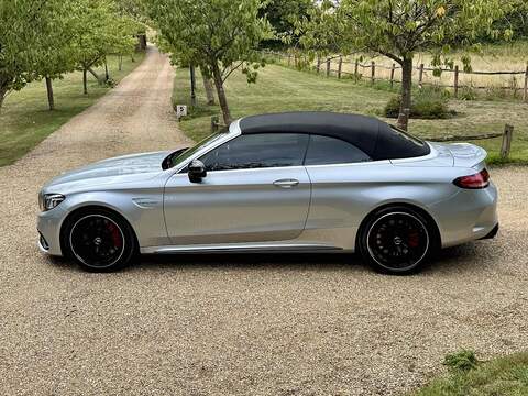 Mercedes-Benz C Class 4.0 C63 V8 BiTurbo AMG S Night Edition (Premium Plus) Cabriolet 2dr Petrol SpdS MCT Euro 6 (s/s) - U10003203