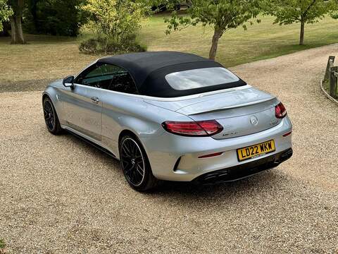 Mercedes-Benz C Class 4.0 C63 V8 BiTurbo AMG S Night Edition (Premium Plus) Cabriolet 2dr Petrol SpdS MCT Euro 6 (s/s) - U10003203