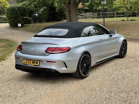 Mercedes-Benz C Class 4.0 C63 V8 BiTurbo AMG S Night Edition (Premium Plus) Cabriolet 2dr Petrol SpdS MCT Euro 6 (s/s) - U10003203