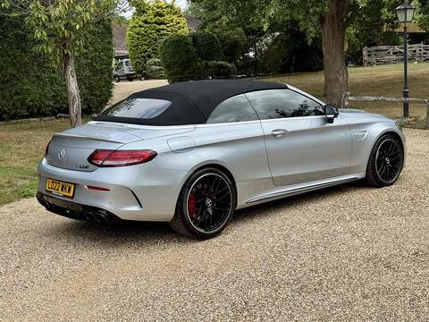 Mercedes-Benz C Class 4.0 C63 V8 BiTurbo AMG S Night Edition (Premium Plus) Cabriolet 2dr Petrol SpdS MCT Euro 6 (s/s) - U10003203