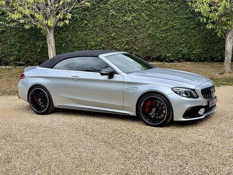 Mercedes-Benz C Class 4.0 C63 V8 BiTurbo AMG S Night Edition (Premium Plus) Cabriolet 2dr Petrol SpdS MCT Euro 6 (s/s) - U10003203