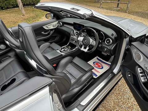 Mercedes-Benz C Class 4.0 C63 V8 BiTurbo AMG S Night Edition (Premium Plus) Cabriolet 2dr Petrol SpdS MCT Euro 6 (s/s) - U10003203