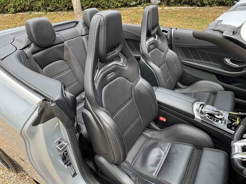 Mercedes-Benz C Class 4.0 C63 V8 BiTurbo AMG S Night Edition (Premium Plus) Cabriolet 2dr Petrol SpdS MCT Euro 6 (s/s) - U10003203