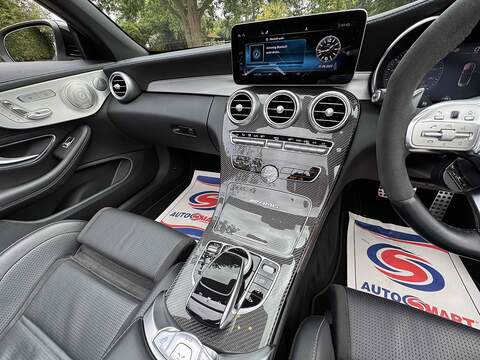 Mercedes-Benz C Class 4.0 C63 V8 BiTurbo AMG S Night Edition (Premium Plus) Cabriolet 2dr Petrol SpdS MCT Euro 6 (s/s) - U10003203