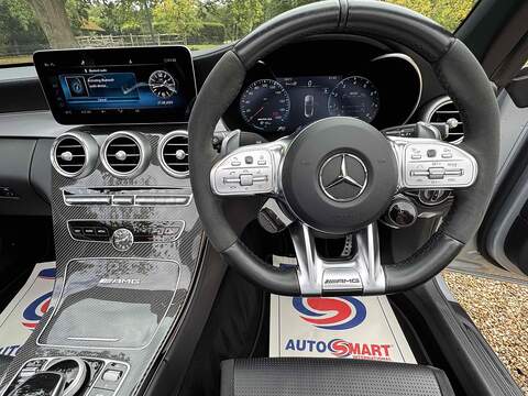 Mercedes-Benz C Class 4.0 C63 V8 BiTurbo AMG S Night Edition (Premium Plus) Cabriolet 2dr Petrol SpdS MCT Euro 6 (s/s) - U10003203