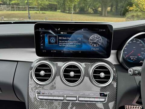 Mercedes-Benz C Class 4.0 C63 V8 BiTurbo AMG S Night Edition (Premium Plus) Cabriolet 2dr Petrol SpdS MCT Euro 6 (s/s) - U10003203