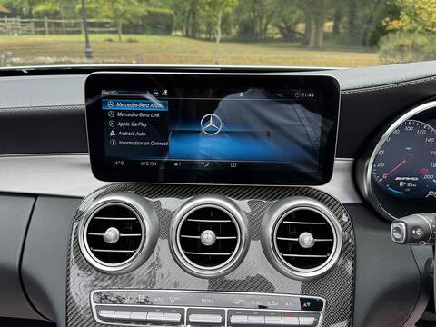 Mercedes-Benz C Class 4.0 C63 V8 BiTurbo AMG S Night Edition (Premium Plus) Cabriolet 2dr Petrol SpdS MCT Euro 6 (s/s) - U10003203