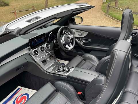 Mercedes-Benz C Class 4.0 C63 V8 BiTurbo AMG S Night Edition (Premium Plus) Cabriolet 2dr Petrol SpdS MCT Euro 6 (s/s) - U10003203